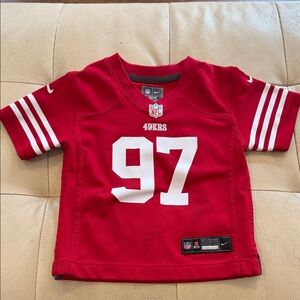 Nike Kids Red NFL Team Jersey Nick Bosa